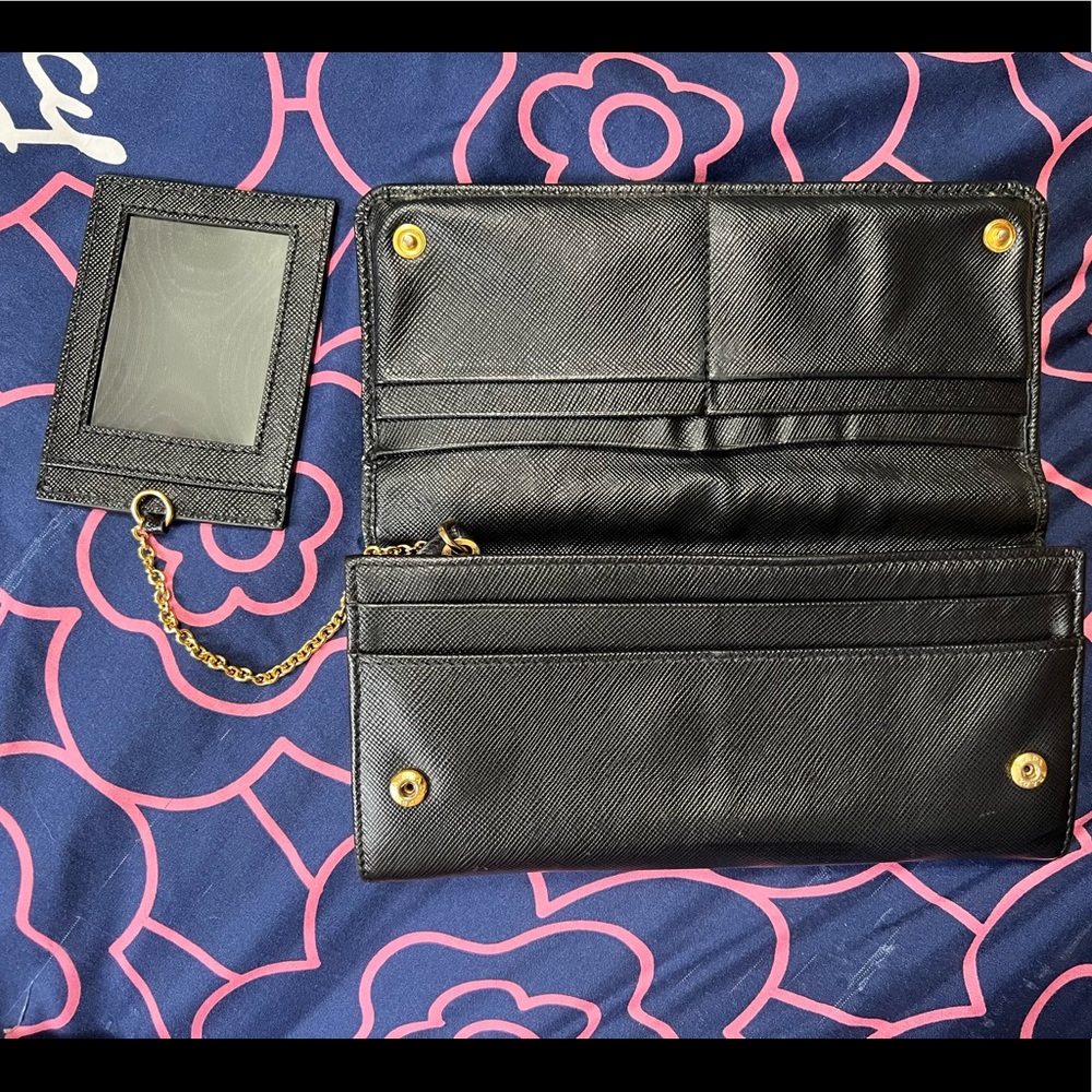 Prada Wallet Saffiano Leather - Picture 2 of 8